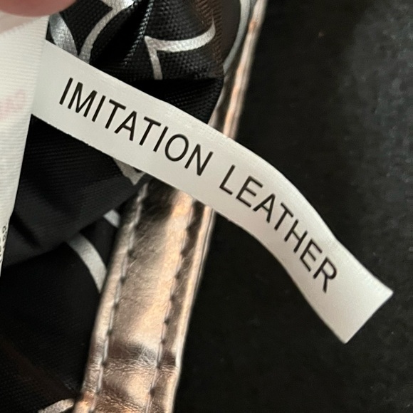 Vintage Mickey Mouse Silver colored tote - Picture 8 of 9